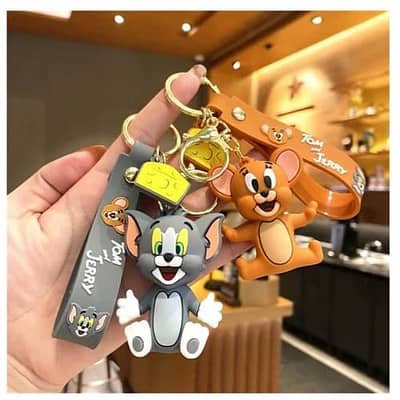 Tom and Jerry Keychain