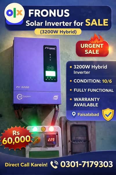 FRONUS PV 3200 Solar Inverter
