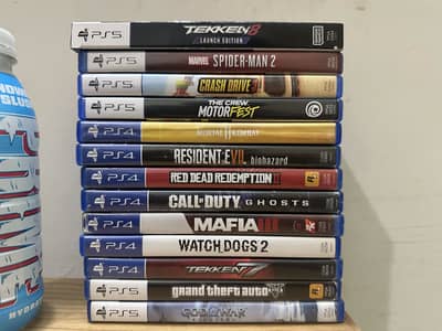 All games available PS4/5
