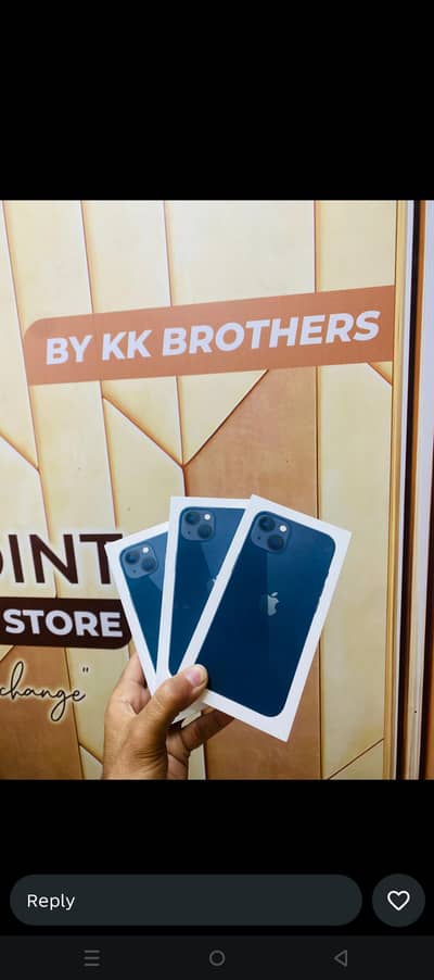 iphone 13 box pack non active piece available