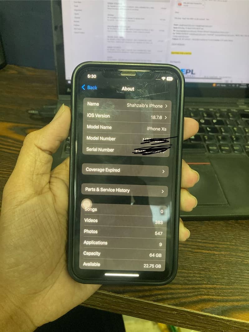 iPhone XS 4
