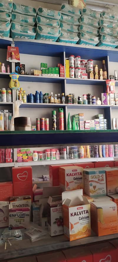 RUNNING MEDICAL STORE FOR SELL!