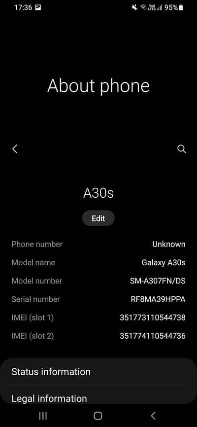 Samsung A30s