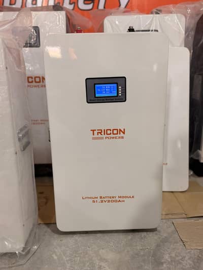 51.2v 200Ah Tricon Powers Lithium Battery