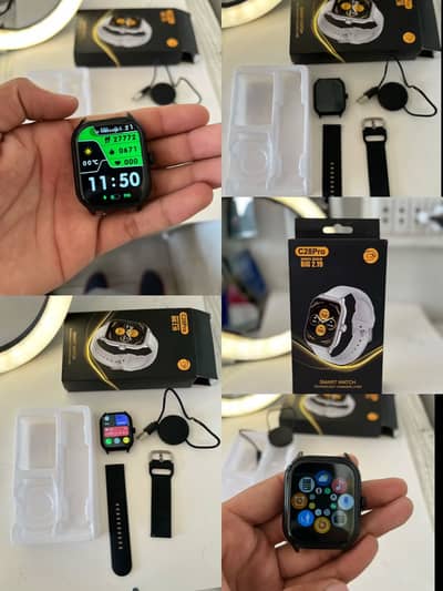 C 28 pro Slim and android smart watch ⌚