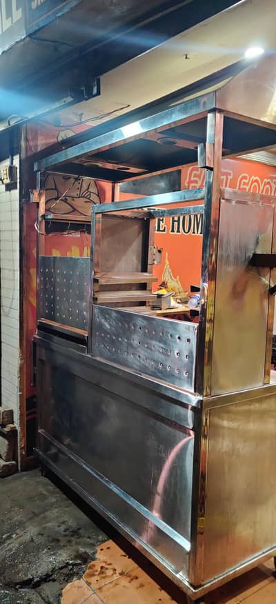 Grill Shawarma Display Counter All in One