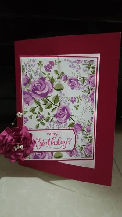 handmade Birthday card