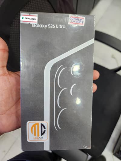 Samsung S26 Ultra violet official PTA Approved 256GB