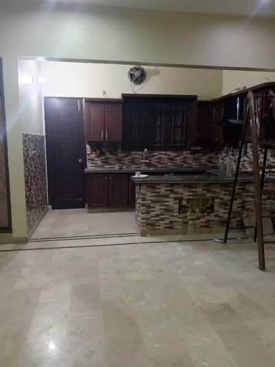 three bed dd first floor portion for rent in johar