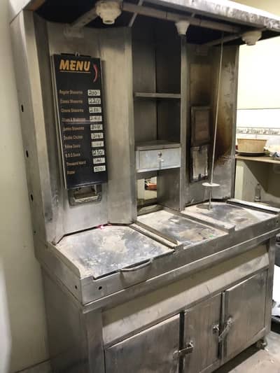 Shawarma counter