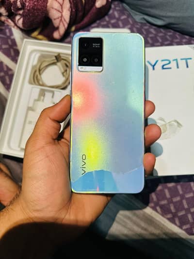 (Vivo Y21t) one hand used up for sale now