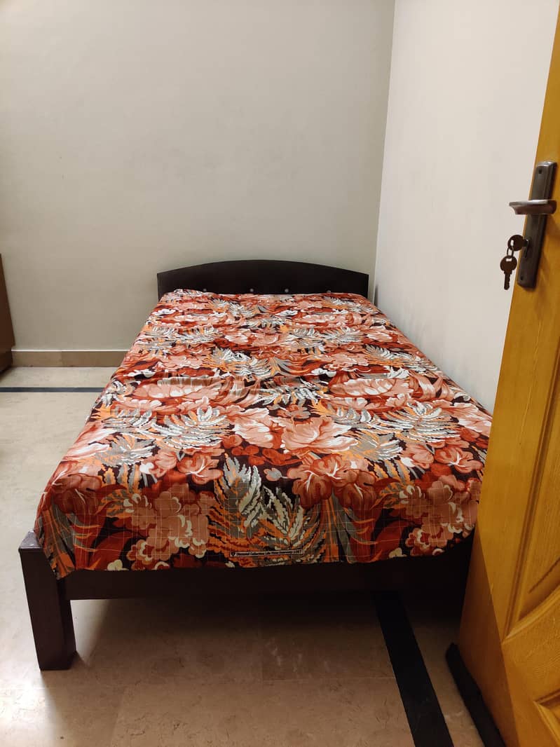 Single Solid Wood Bed 1