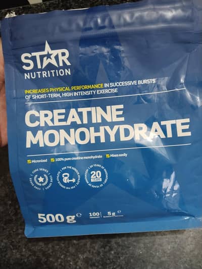 Star nutrition creatine monohydrate! Urgent sale