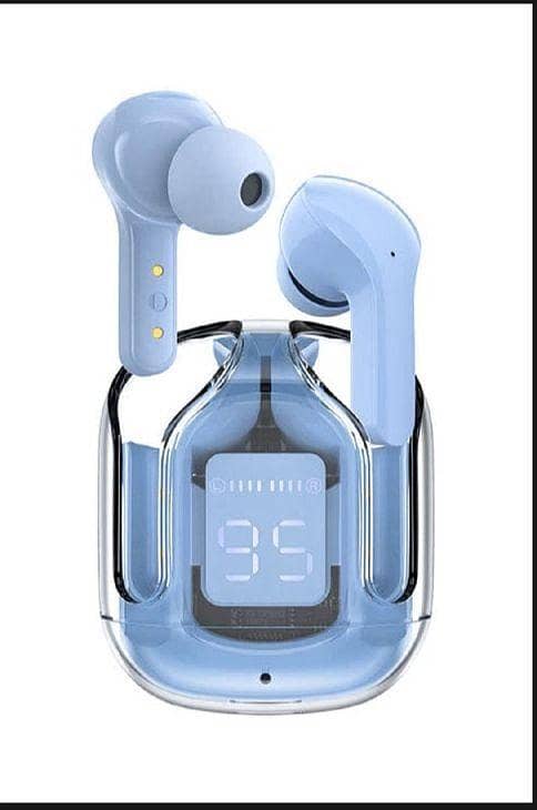 TWS Air 31 Wireless Bluetooth 5.3 Transparent Earbuds