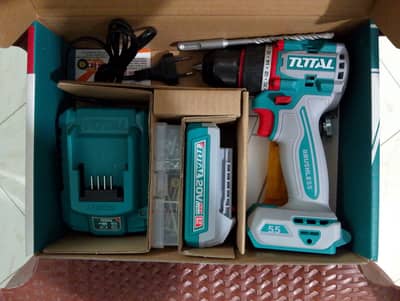 Total 20V Brushless Cordless Drill TDLI205582 – Excellent Condition