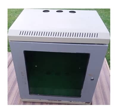 Cabinet 12u Rack Metal white body