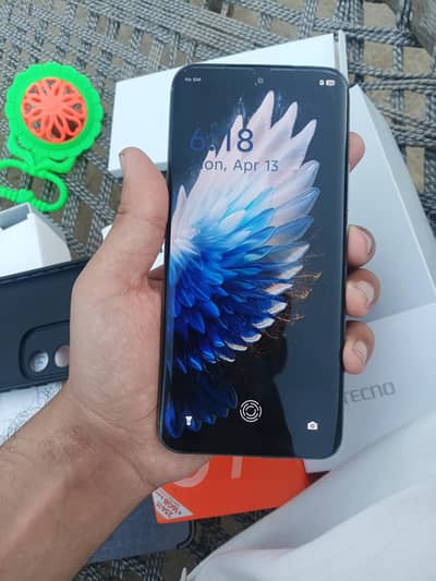 Tecno spak 20 pro + mobile for sell full box