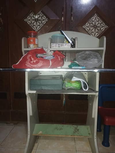 wooden kids table in good condition