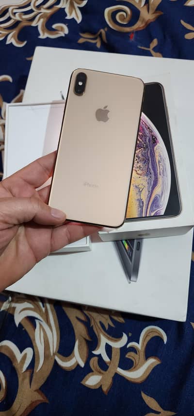 IPHONE XS MAX 64 GB SELEAD PHONE PTA APPROVE 79 HEALTH ORGIONAL
