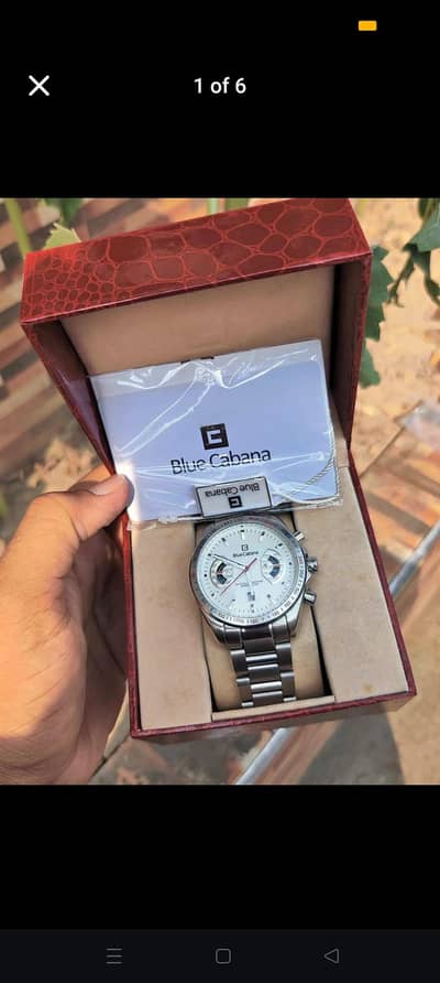 Blue Cabana Chronograph Japanese Watch