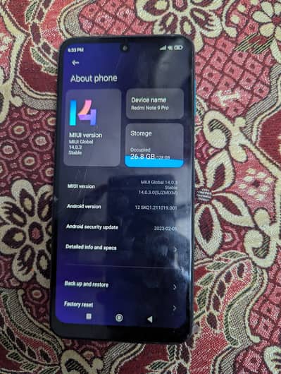 Xiaomi Redmi Note 9 Pro