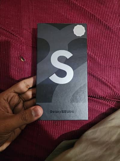 samsung s22 ultra official pta approved box and cable