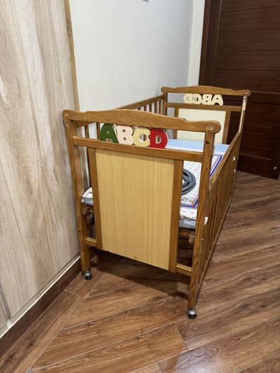 Wooden Baby Cot