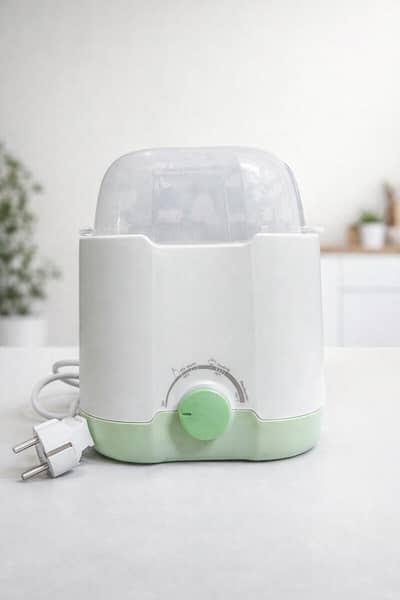2-in-1 Baby Bottle Warmer & Sterilizer | 2 Bottle Capacity| Brand New