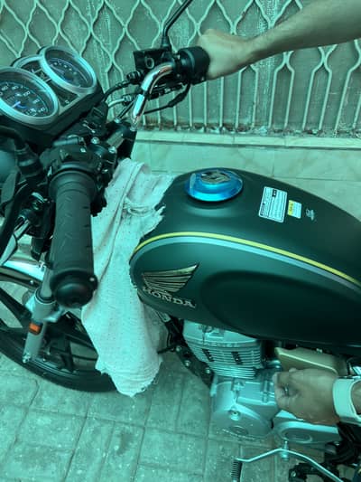 Honda CG150 Green – Stylish & Better than Honda 125 | 200 KM