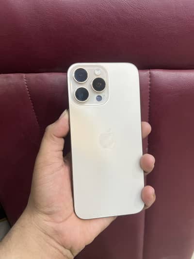 iPhone 16 pro max Non Pta Full Sim Time