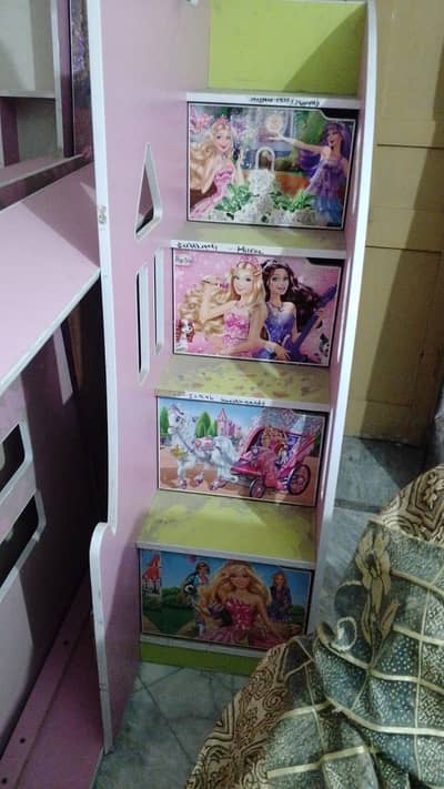 Queen Bed, Double story bed for kids