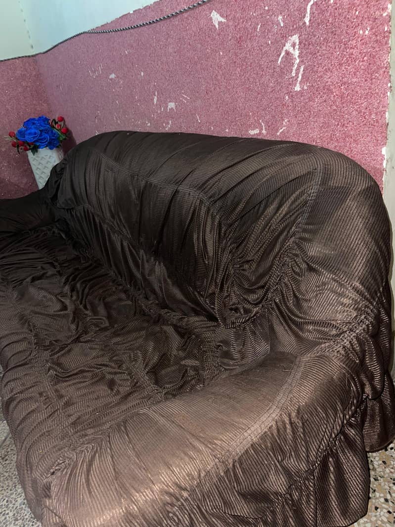 Three seater sofa and 2 single sofas 0