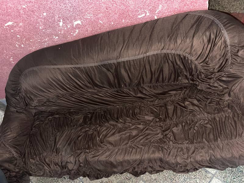 Three seater sofa and 2 single sofas 1