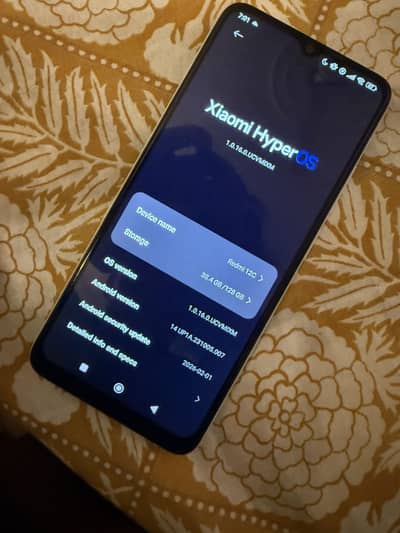 REDMI 12 c 128/4 clean condition with box