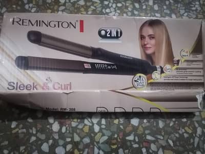 Hair Straightener & Curler 2 in 1