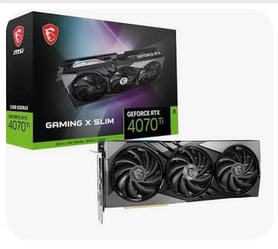Graphic Card-Nvidia RTX Geforce 4070 ti 12 Gb