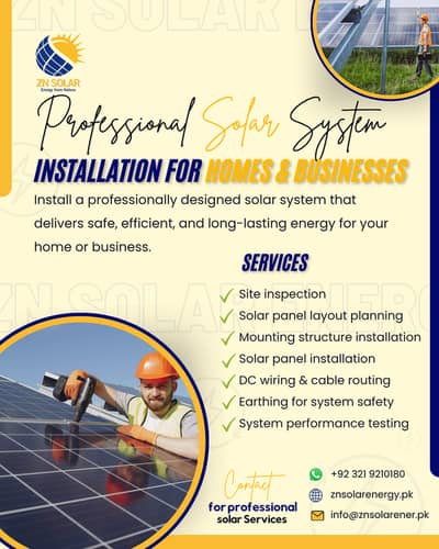 ZN Solar Energy - Professional Solar installation services