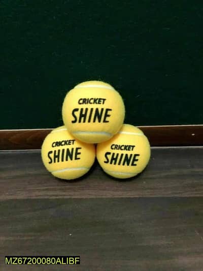 Criket Shine Tennis Balls Pack of 3pcs PSL