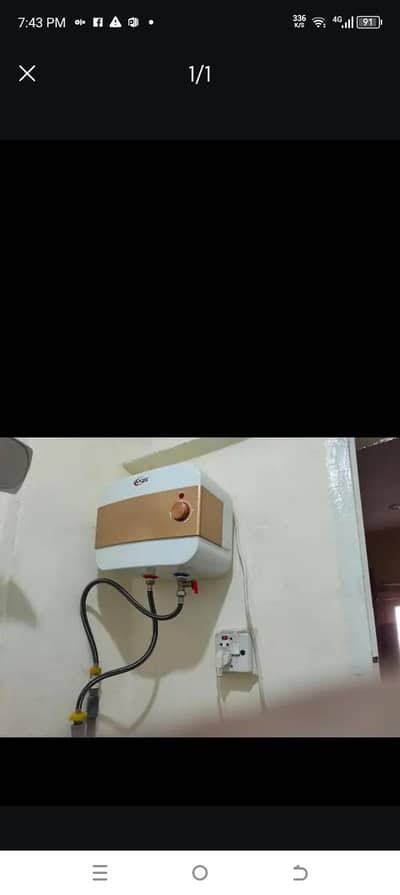 Electric Gyser highly functioning