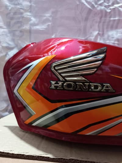 CG 125 2021 MODEL GANIUNE TANKI TAPA SET COMPLETE