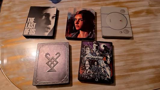Steelbooks ps4 pa5