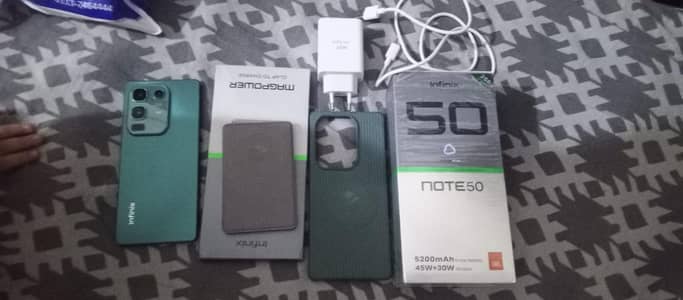 aoa note 50 256 11 months warranty urgent sale green clr