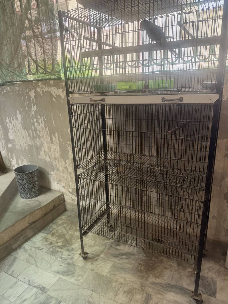 3 portion Angle cage foldable 0