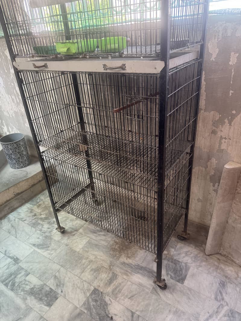 3 portion Angle cage foldable 1