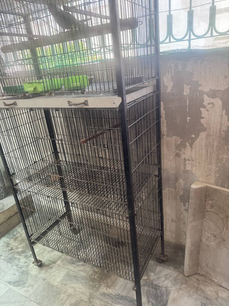 3 portion Angle cage foldable 2