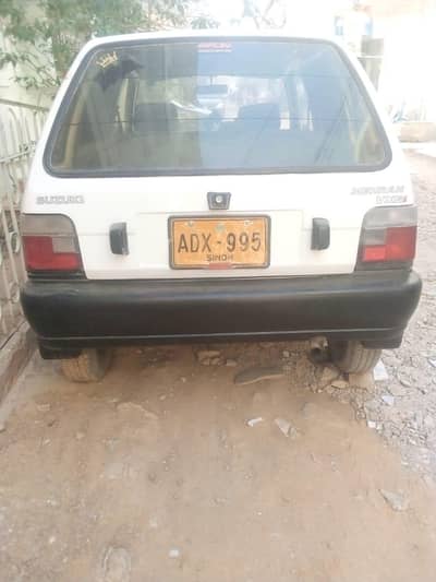 Suzuki mehran 2002 modal white clr 03092443390