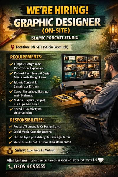 Video Editor & Graphic Designer