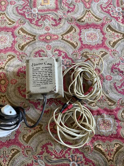 Imported speaker wires 9.5 feet nd 110 watt power supply