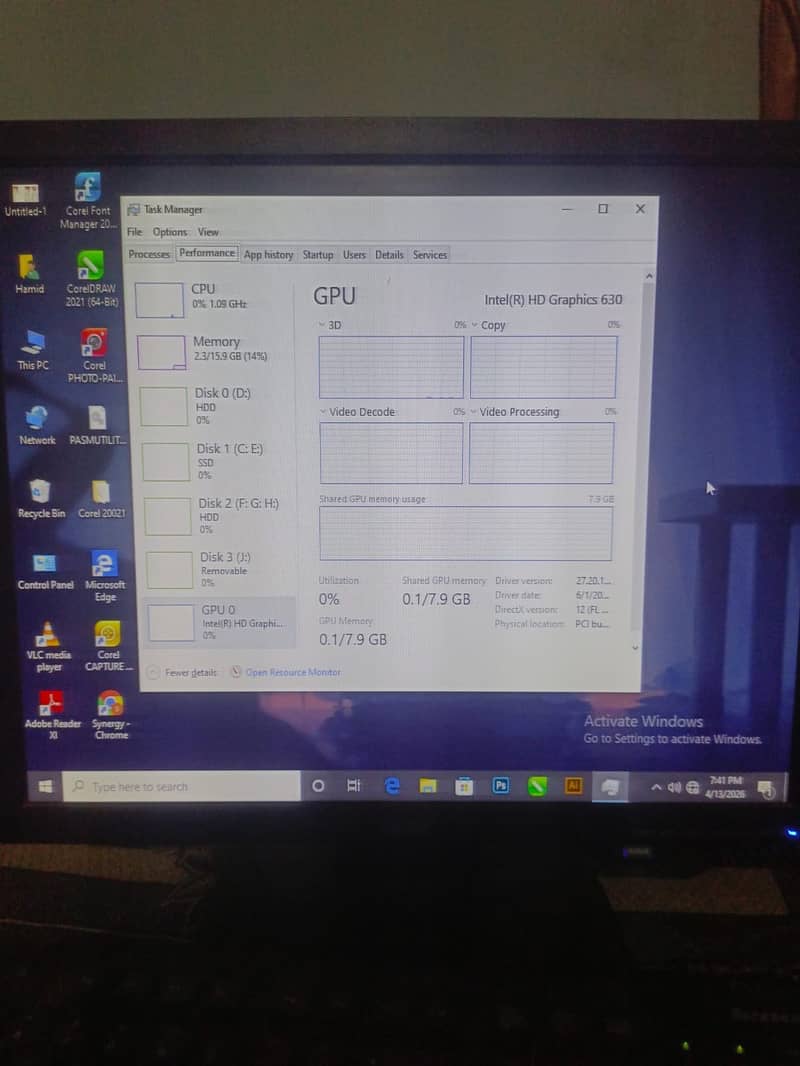 Dell Tower PC core i7 7th generation k processor (gaming processor) 2