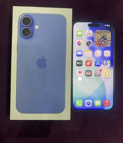 iPhone 16 128gb in very good condition jv